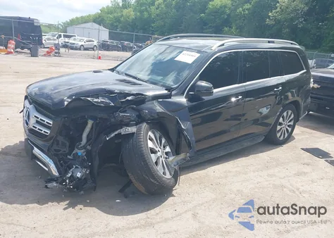 2017 Mercedes-Benz Gls 450 4Matic z USA, uszkodzony, nr VIN 4JGDF6EE3HA813776